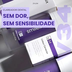 Vita V34™ | Clareador dental instantâneo | Dentes + brancos na primeira aplicação